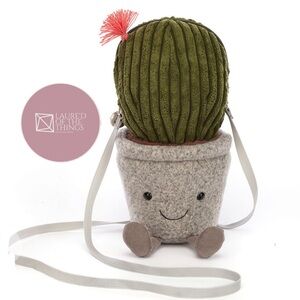 NWT JellyCat Amuseables Cactus  Bag
